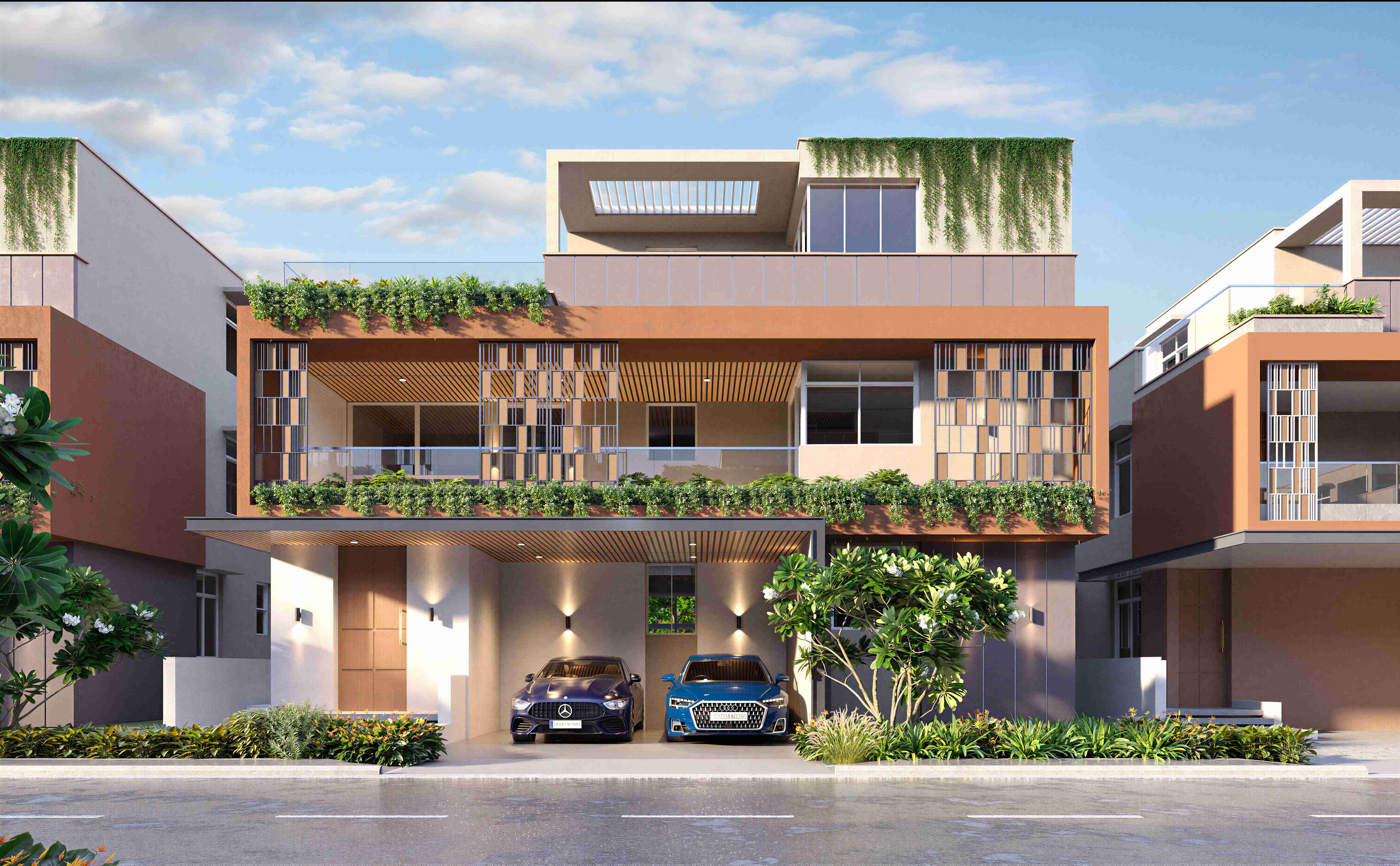 Villa exterior